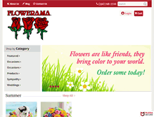 Tablet Screenshot of floweramaakron.com